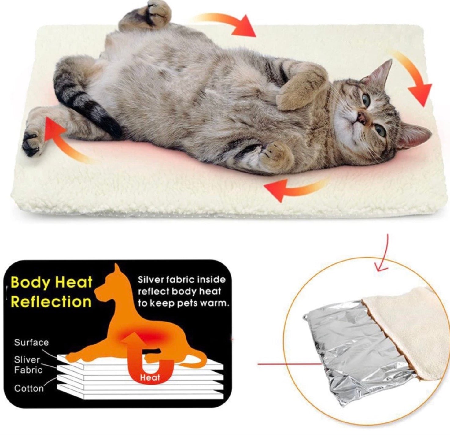 Pet Relax™ | Pet Heating Blanket (Free Today)